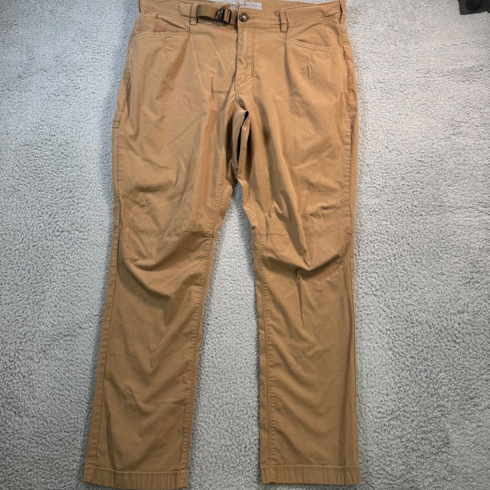 Alaskan Hardgear Duluth Trading‎ Co Mens 38x30 Standard Fit Work Pants Tan Khaki